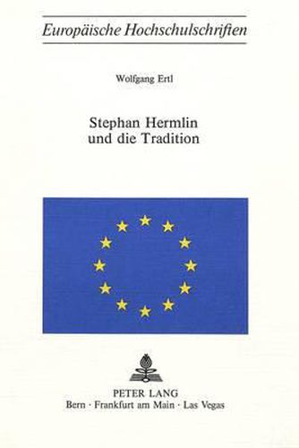 Cover image for Stephan Hermlin Und Die Tradition