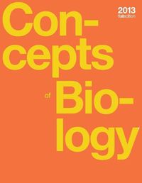 Cover image for Concepts of Biology (paperback, b&w)
