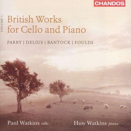 British Works For Cello And Piano Vol 1