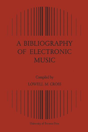 Cover image for A Bibliography of Electronic Music