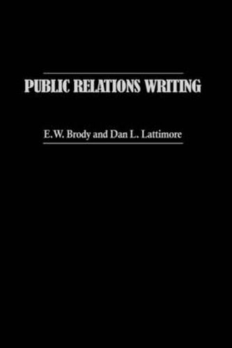 Cover image for Public Relations Writing