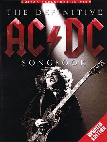 Cover image for The Definitive AC/DC Songbook-Updated Edition