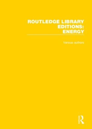 Cover image for Routledge Library Editions: Energy