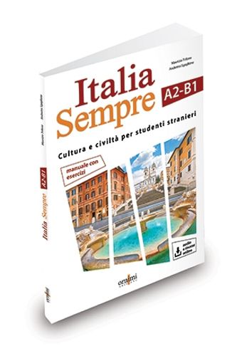 Cover image for Italia Sempre (A2-B1) + online audio + resources 2022