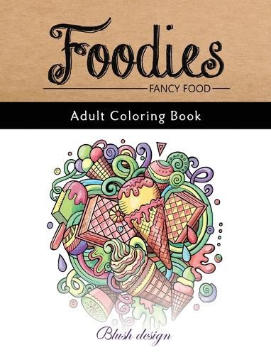 Cover image for Fancy Food: Adult Coloring Book