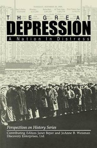 Cover image for The Great Depression: A Nation in Distress