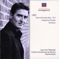 Cover image for Liszt Piano Concerto 1 2 Hungarian Fantasy Totentanz