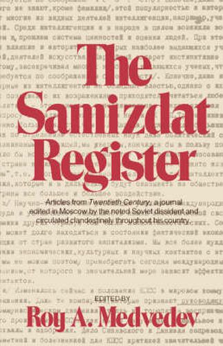 Cover image for The Samizdat Register