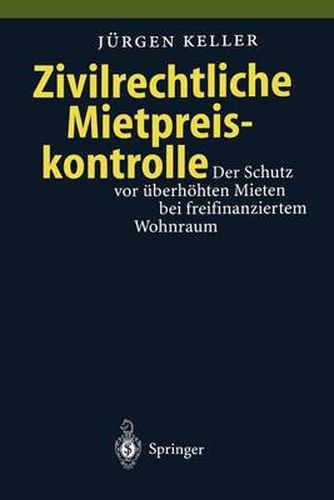 Cover image for Zivilrechtliche Mietpreiskontrolle