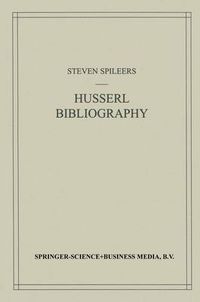Cover image for Edmund Husserl Bibliography