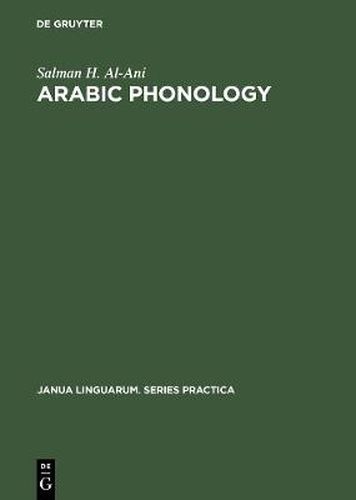 Cover image for Arabic Phonology: An Acoustical and Physiological Investigation