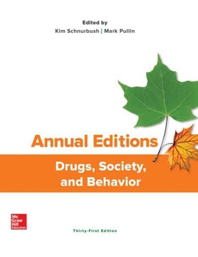 Cover image for Annual Editions: Drugs, Society, and Behavior