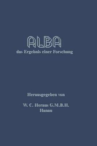 Alba: Das Ergebnis Einer Forschung