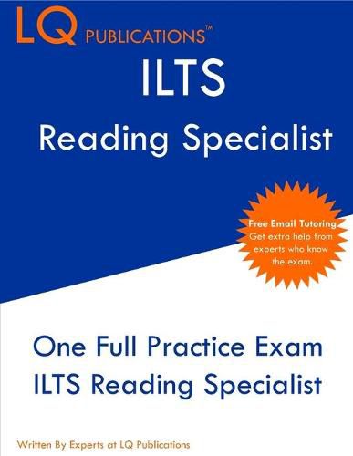 Cover image for ILTS Reading Specialist: One Full Practice Exam - Free Online Tutoring - Updated Exam Questions