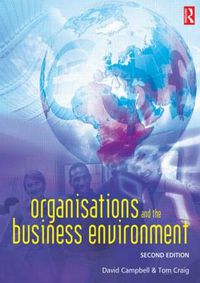 Cover image for Organisations and the Business Environment