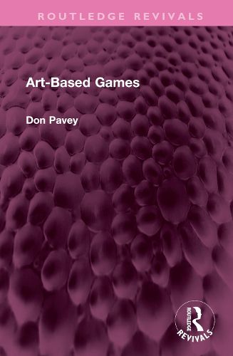 Cover image for Art-Based Games