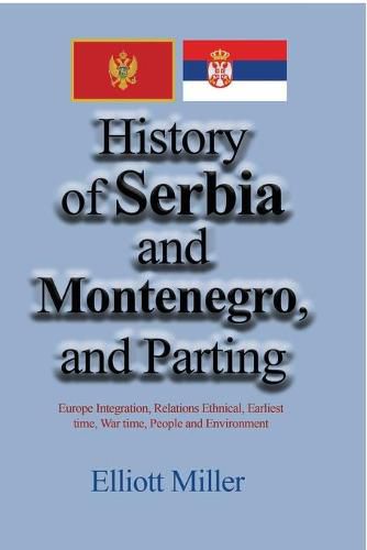 Cover image for History of Serbia and Montenegro, and parting