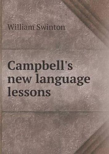 Campbell's new language lessons