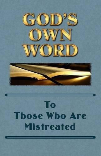 Cover image for God's Own Word To Those Who Are Mistreated