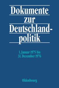 Cover image for 1. Januar 1975 bis 31. Dezember 1976