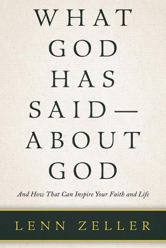 Cover image for What God Has Said-About God: And How That Can Inspire Your Faith and Life