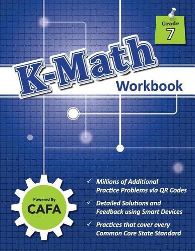 Cover image for K-Math Workbook Grade 7