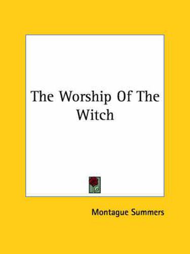 Cover image for The Worship of the Witch