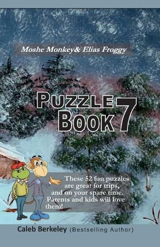 Cover image for Moshe Monkey and Elias Froggy Puzzle Book 7