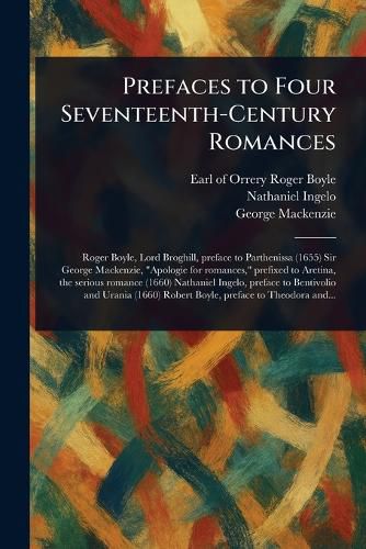 Cover image for Prefaces to Four Seventeenth-Century Romances