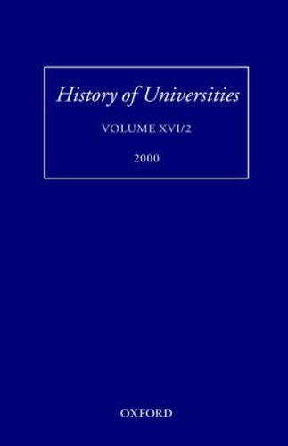 Cover image for History of Universities