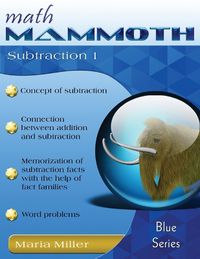 Cover image for Math Mammoth Subtraction 1