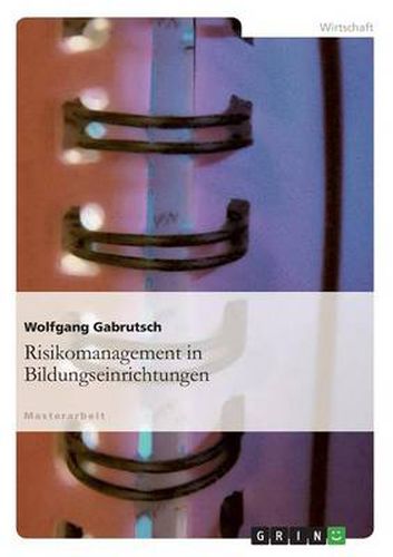 Cover image for Risikomanagement in Bildungseinrichtungen