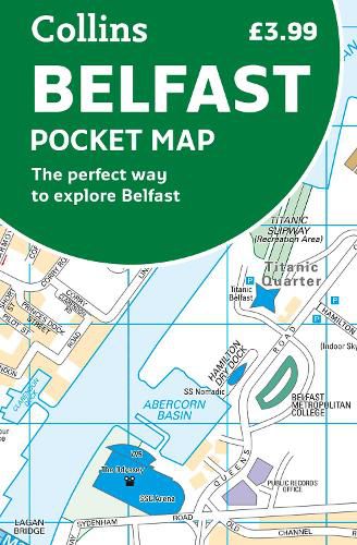 Belfast Pocket Map: The Perfect Way to Explore Belfast