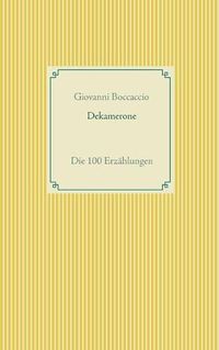 Cover image for Dekamerone: Die 100 Erzahlungen