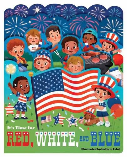 Cover image for It's Time for Red, White, and Blue