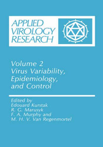 Cover image for Virus Variability, Epidemiology and Control