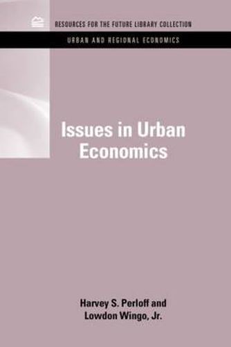 Cover image for Issues in Urban Economics