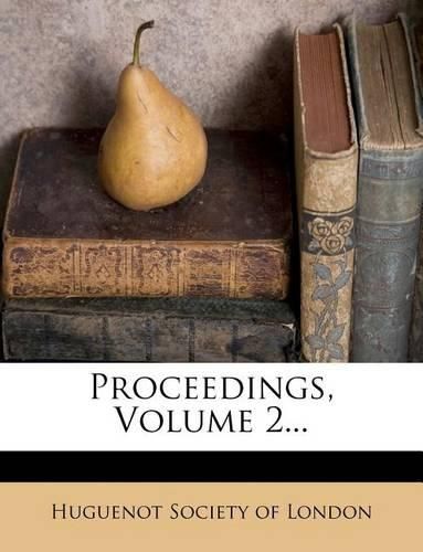 Cover image for Proceedings, Volume 2...