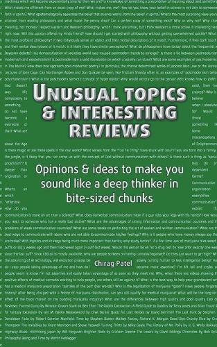 Cover image for Unusual Topics & Interesting Reviews