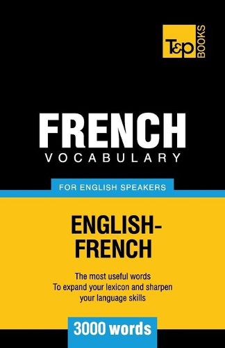 Cover image for French Vocabulary for English Speakers - 3000 words