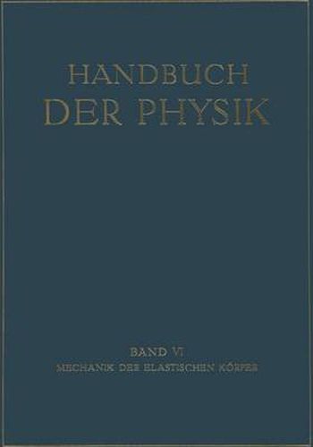 Cover image for Mechanik Der Elastischen Koerper