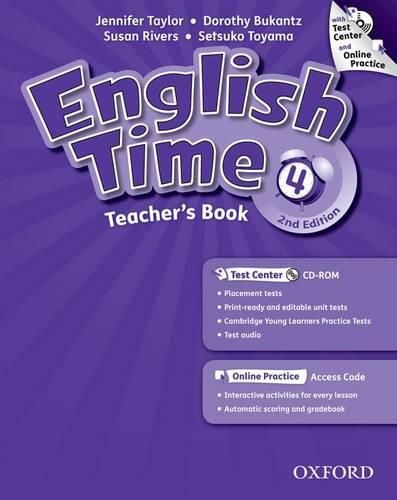 Cover image for English Time: 4: Teacher's Book with Test Center and Online Practice