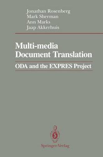 Cover image for Multi-media Document Translation: ODA and the EXPRES Project