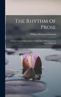 Cover image for The Rhythm of Prose