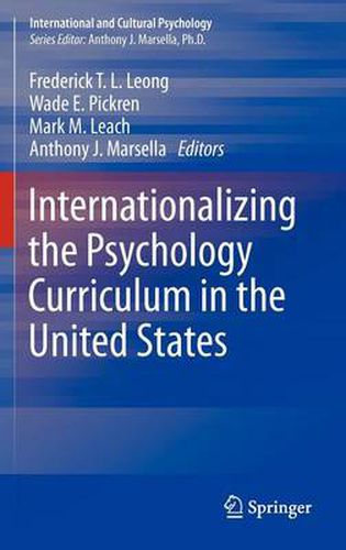 Internationalizing the Psychology Curriculum in the United States