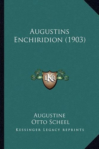 Cover image for Augustins Enchiridion (1903)