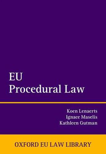 Cover image for EU Procedural Law