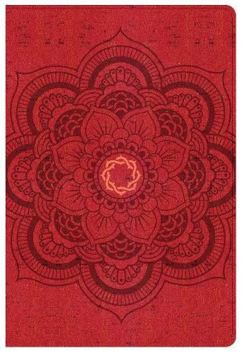 CSB Essential Teen Study Bible, Red Flower Cork LeatherTouch