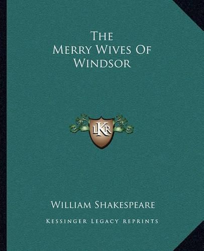 Cover image for The Merry Wives of Windsor