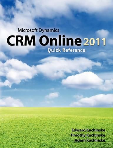 Cover image for Microsoft Dynamics CRM Online 2011 Quick Reference